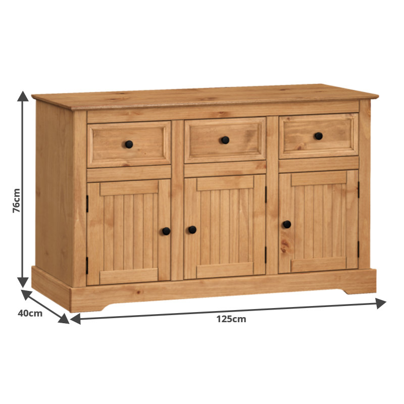 Childersburg 125cm Sideboard