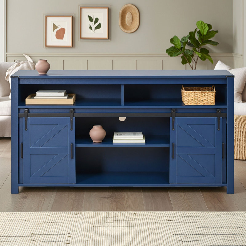 Sideboard with Sliding Barn Doors