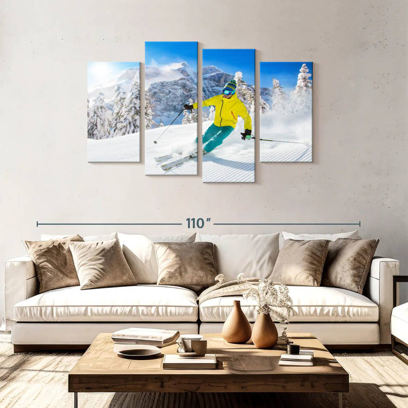Balade en ski alpin Sireci, H 48 po x l 75 po