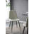 17'' H Linen Upholstered Metal Side Chair-398700332
