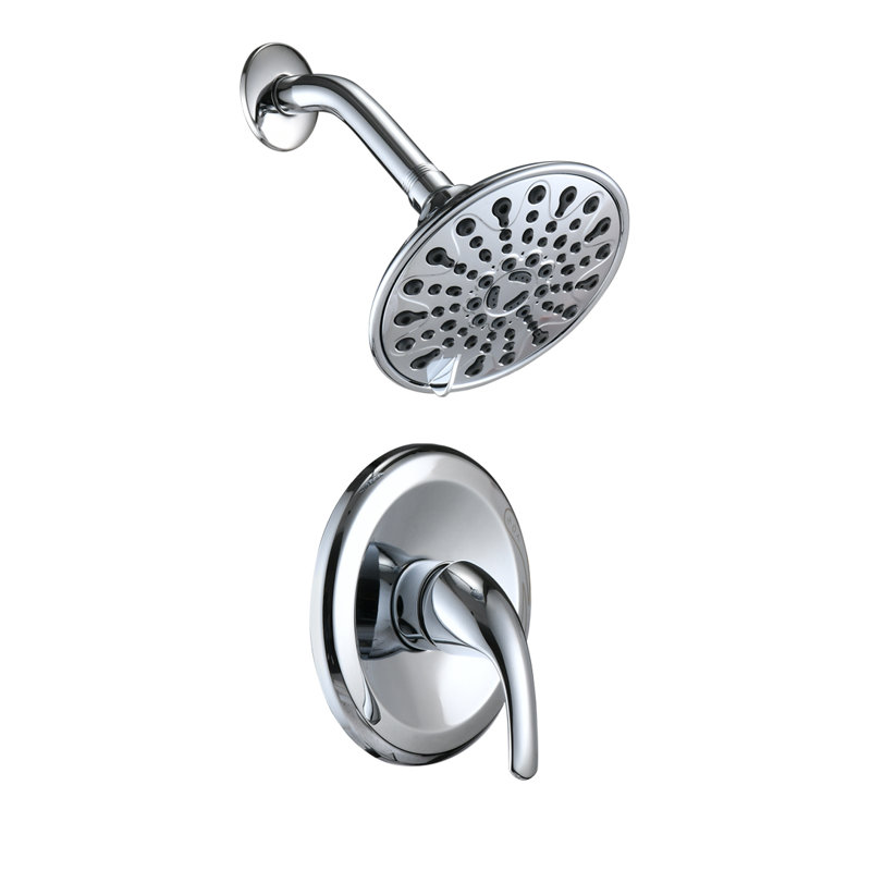 All-In-One Kit with Rough in-Valve, Chrome