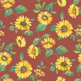 Just Kitchens Sunflower Trail 33' L x 21" W Wallpaper Roll