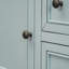 Armoire de rangement décorative avec 4 petits tiroirs et tablette inférieure