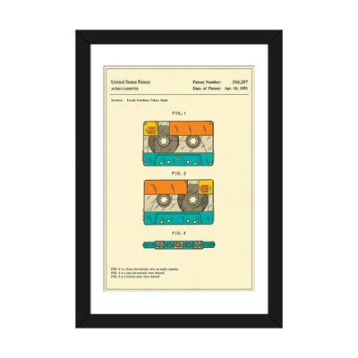 " Fuyuki Yonehara (Fuji Film) Audio Cassette Patent " by Jazzberry Blue