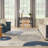 Aloha Geometric Blue/Grey Indoor/Outdoor Area Rug-1855453515
