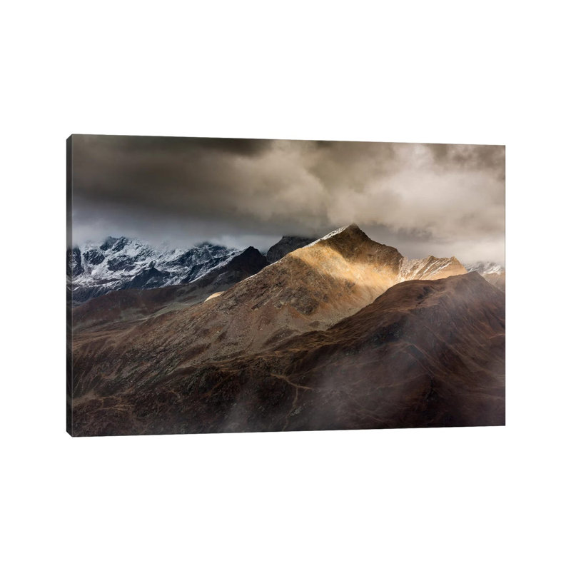 Italy, Alps, Passo Rombo 1 Piece Wrapped Canvas Wall Art, 30.48 cm H x 45.72 cm W
