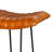 Ria Upholstered Counter Stool with Metal Frame