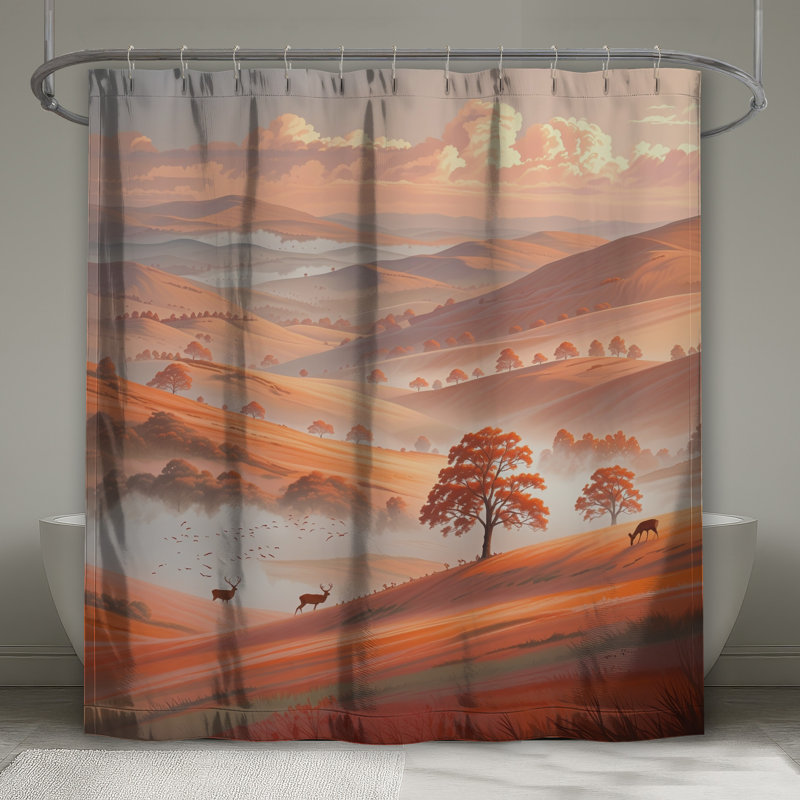 Rideaux de douche Rolling Hills, L 70 po x H 84 po