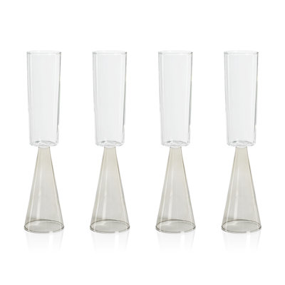 Viterbo Champagne Flutes, Set of 4