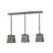 3 - Light Silver Kitchen Island Pendant