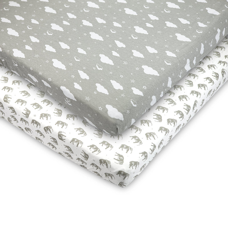 Mini-draps-housses pour lit de bébé Nahua