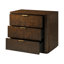 Kesden 3 - Drawer Solid Wood Nightstand-434324104