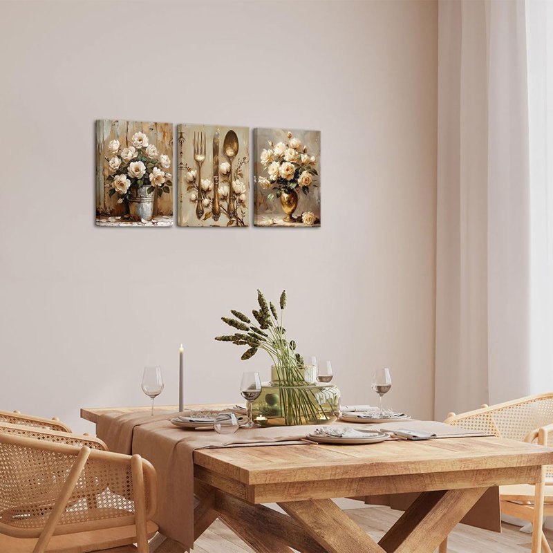 3 Piece Wrapped Canvas Print