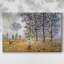 Peupliers dans la lumière du soleil par Monet-Gallery, toile tendue-1442543525