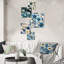 Flavie - ensemble d'art mural floral de 5