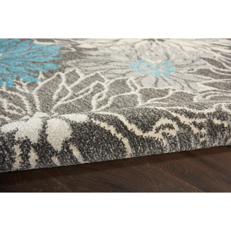 Gehl Floral Indoor Rug, Rectangle 3'9" x 5'9"