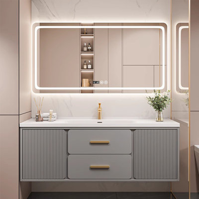 Light luxury modern simple bathroom cabinet