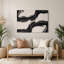 Minimalisme 76, art mural en métal beige