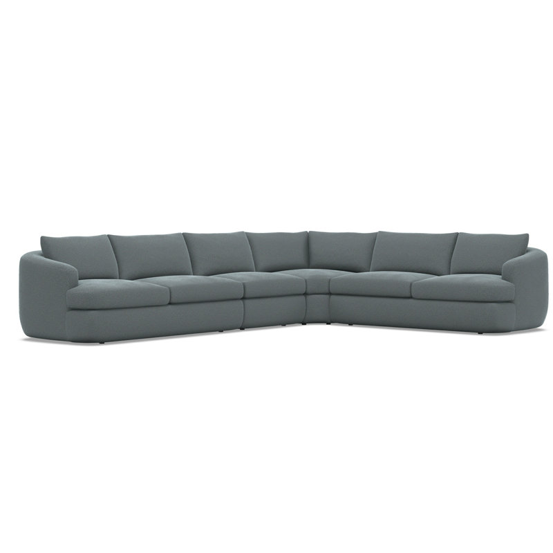 Jules Fabric 4 Pc Sectional, 1592-110