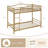 Twin Over Twin Metal Bunk Bed with Ladder & Full Guardrail, Heavy-Duty Frame 400 lbs Capacity, Space-Saving Design-99268603