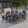 Fionnula 8 - Person Rectangular Outdoor Dining Set with Cushions