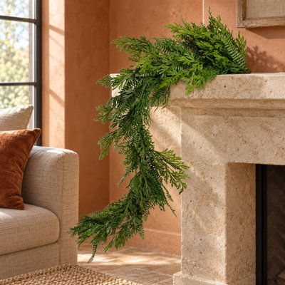Hanging Plants 140 cm H Faux Fern Plant