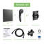 High Pressure 8'' Rainfall Dual Shower Head With 5 Ft Hose-No Extension Arm