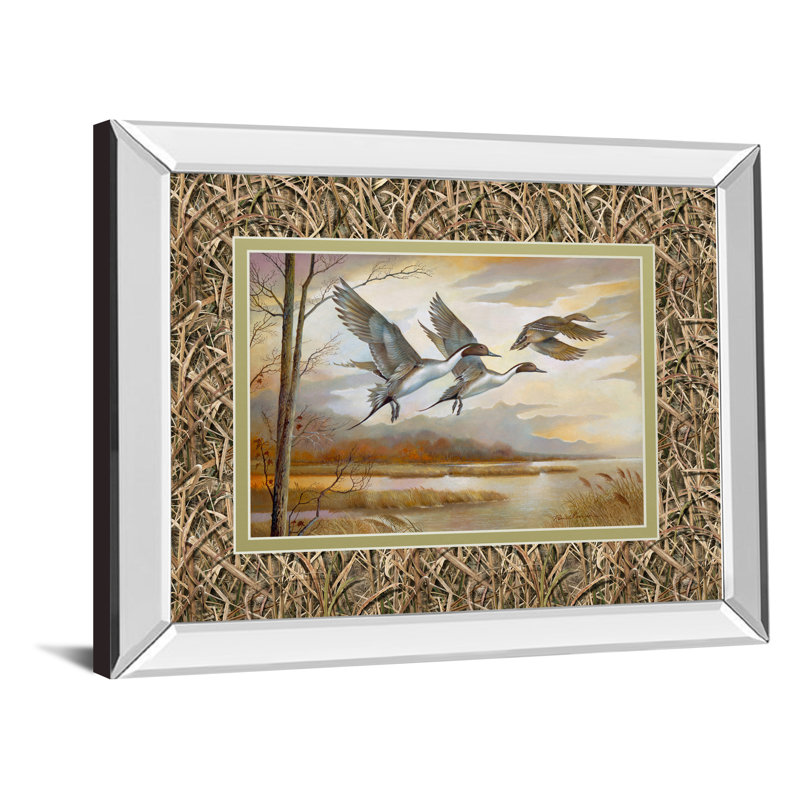 Wild Harmony Wall Art - 34" x 40" - Mirrored Frame