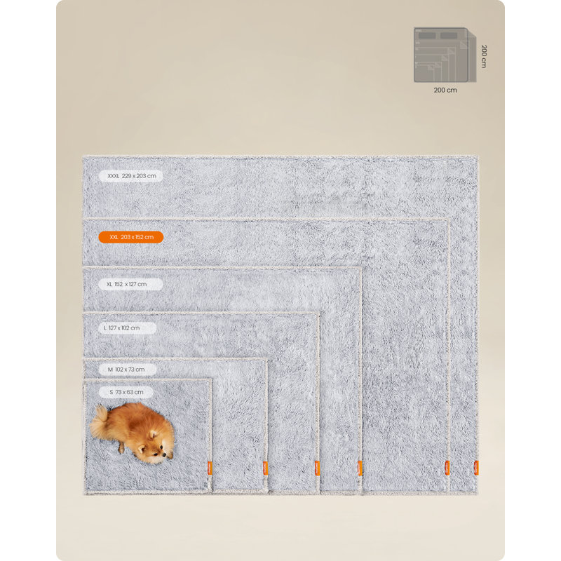 Couvertures pour chien, L 12,6 po x l 14,96 po