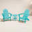 POLYWOOD Classic Adirondack Folding Adirondack 3-Piece Set-1283645871