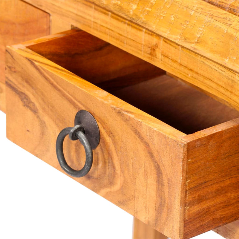 Acelynn Solid Wood Solid Wood Secretary Desk