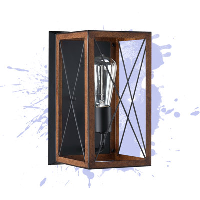 Steel Flush Mounted Sconce