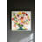  Wall Art – Framed Acrylic Floral Painting with Colorful Blossoms