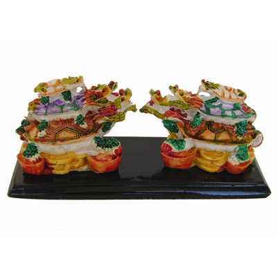 Figurine de tortue dragon chinois