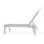 Chaise longue sans accoudoirs empilable en polymère avec accoudoirs Leeward-31923919-31923928