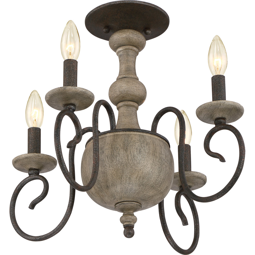 Norsworthy Semi Flush Mount Laurel Foundry Modern Farmhouse®