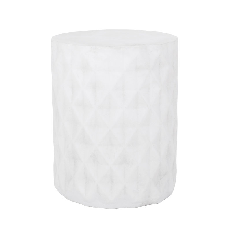 Outdoor Lightweight Concrete Side Table