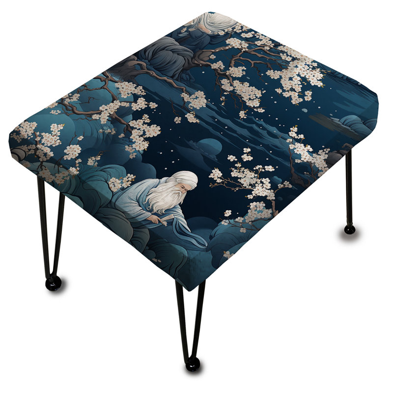 Sagesse taoïstes - Repose-pieds rectangulaire chinois