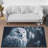 Charming Floral Pattern Non Woven Soft Type Printed Rug With Exotic Oriental Vibes Perfect For Adding A Touch Of Elegance To Your Home Decor-114334057
