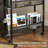 Utility Slim Rolling Cart, 4-Tier Storage Cart, Narrow Cart With Handle, Kitchen Cart Tower Rack, Laundry Room Organization, Mobile Bathroom Shelving Unit Organizer For Small Space