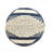 Fabric Upholstered Cylindrical Pouf Ottoman-923461888