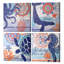 Ensemble de 4 reproductions d'art sur toile Rosecliff Heights North Shore - 20 po x 20 po-1534473499