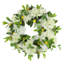 22" Spring Wreath with Hydrangeas and Lemons
