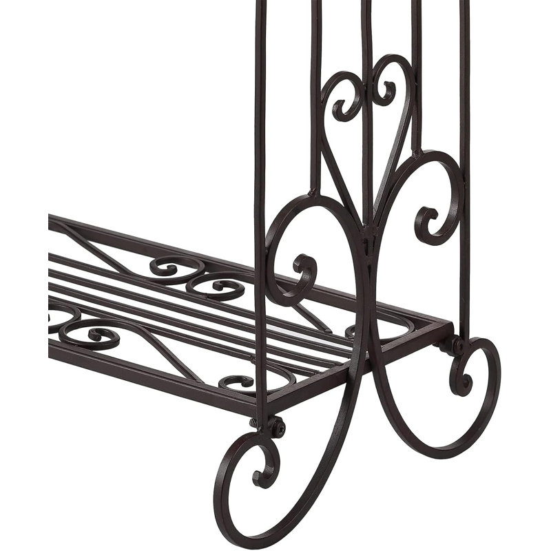 Porte-serviettes autoportant à 3 niveaux - Rangement en métal 35,8 po pour la salle de bain, la chambre à coucher et la salle de lavage