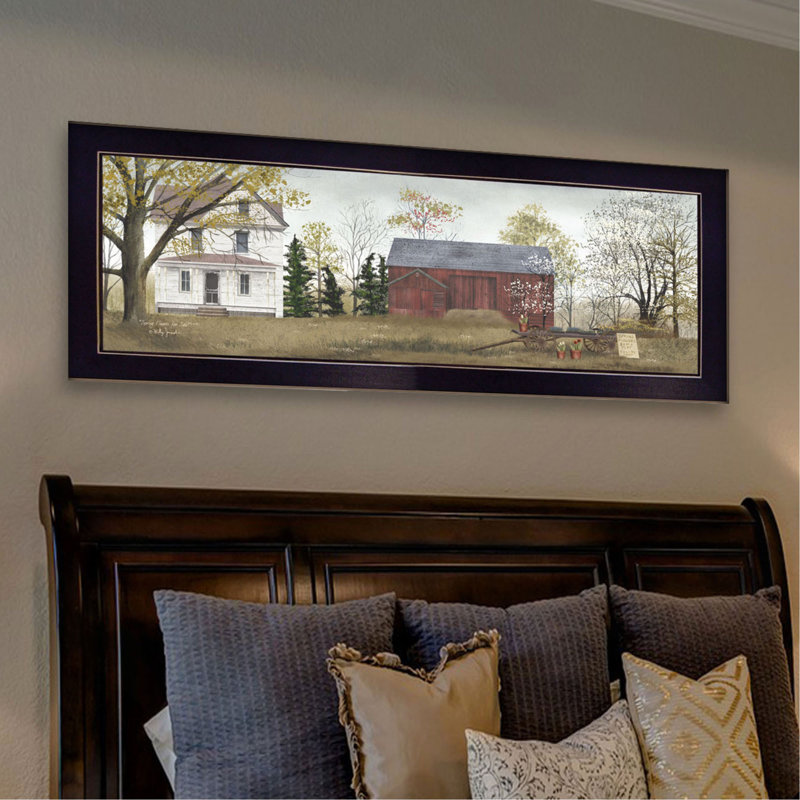 Trendy Decor 4U "Spring Flowers" Framed Wall Art, Modern Home Decor Framed Print for Living Room, Bedroom & Farmhouse Wall Decoration by Billy Jacobs