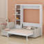 Lit escamotable mural avec canapé et tablettes Murphy-650604757
