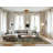 Machine Washable Overdyed Brown Area Rug-1013919233