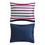 Ensemble d'édredon réversible bleu Nautica-125385544-125385546