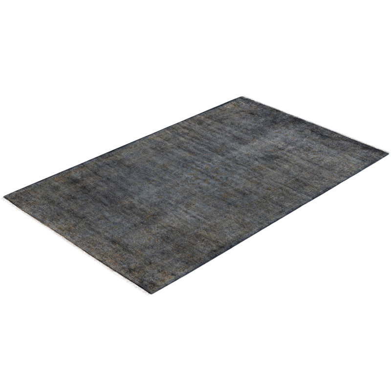 Overyed One-of-a-Kind Rectangle 3'3" X 5'1" Hand Knotted Area Rug