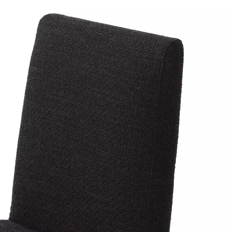 Roxy Dining Chair, Gibson Black, Black/Black